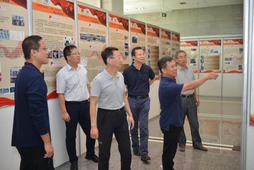 所党委举办庆祝中华人民共和国成立70周年、中国科学院建院70周年历史、人物、成果展